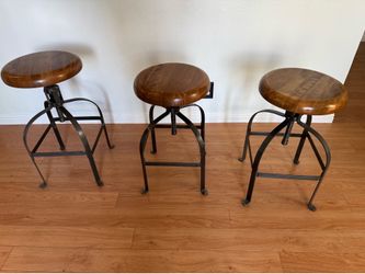 Adjustable stools 3x