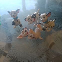 Disney 101 Dalmations Figurine Set Posable