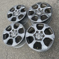 4 — 17x7.5 6x5.5 6x139.7 Stock Ford Bronco Yukon Tahoe Wheels Rims 