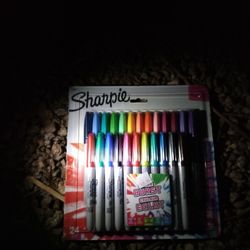 Sharpies And Fine Line Pens Both 24 Ct Brand New