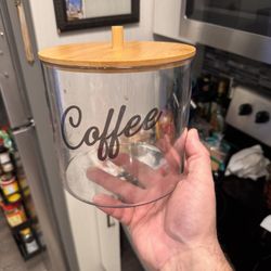 Clear Glass Nespresso Pod Container