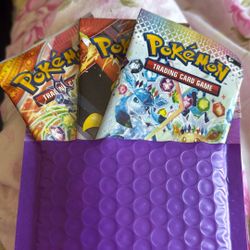 Pokemon blind Bag (3 Packs + Free Items) 