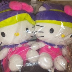 Hello Kitty Witch Plushies $11 Each 