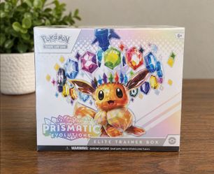 Pokémon Prismatic Evolutions Elite Trainer Box (ETB) – Factory Sealed
