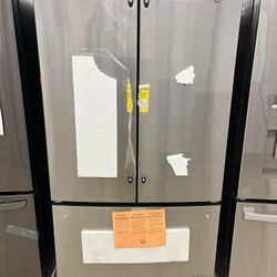 New GE FRENCH DOOR REFRIGERATOR - FINANCING AVAILABLE 