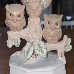 Owl Music Box
