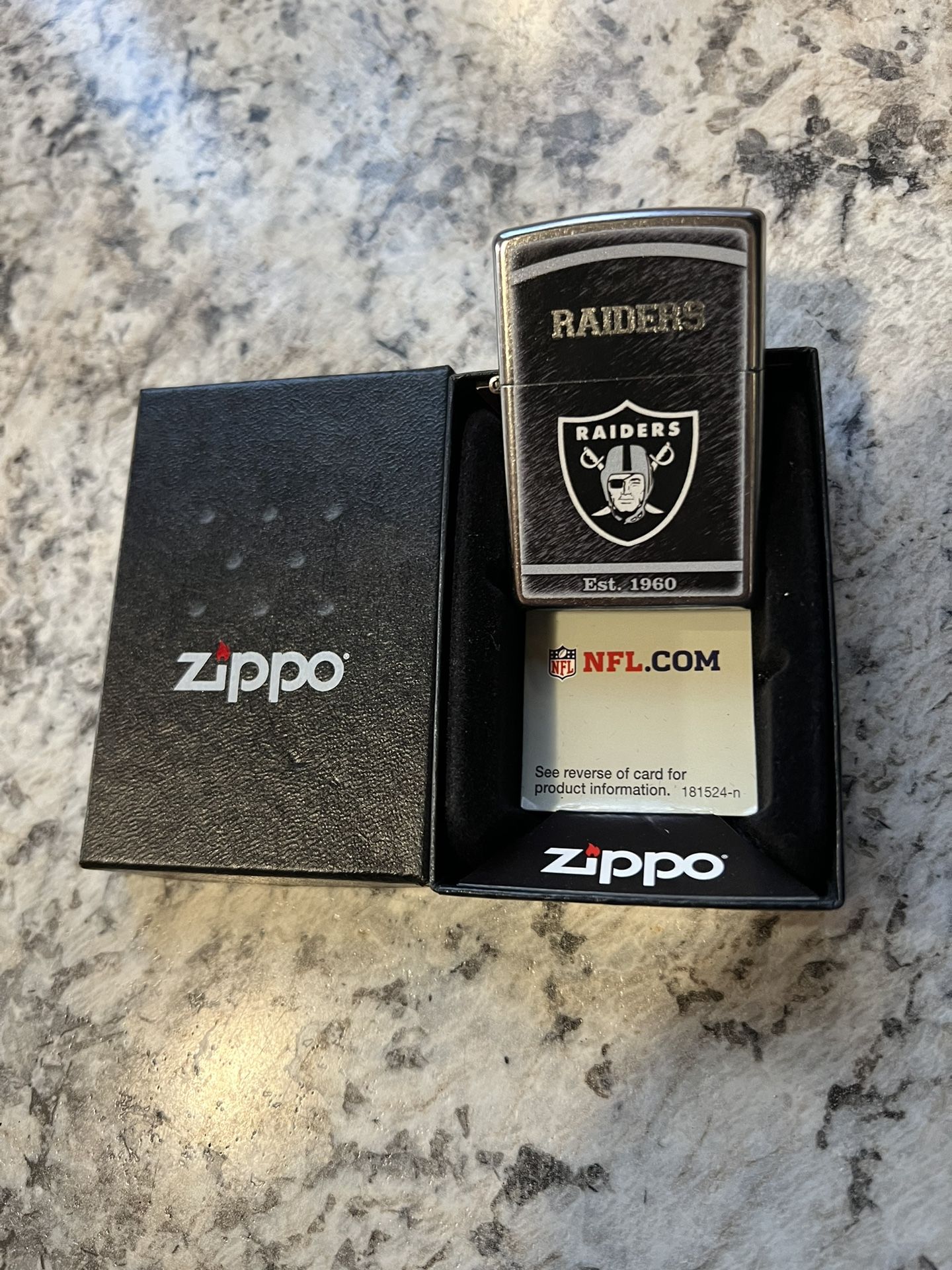 Raiders Zippo 2019 Oakland