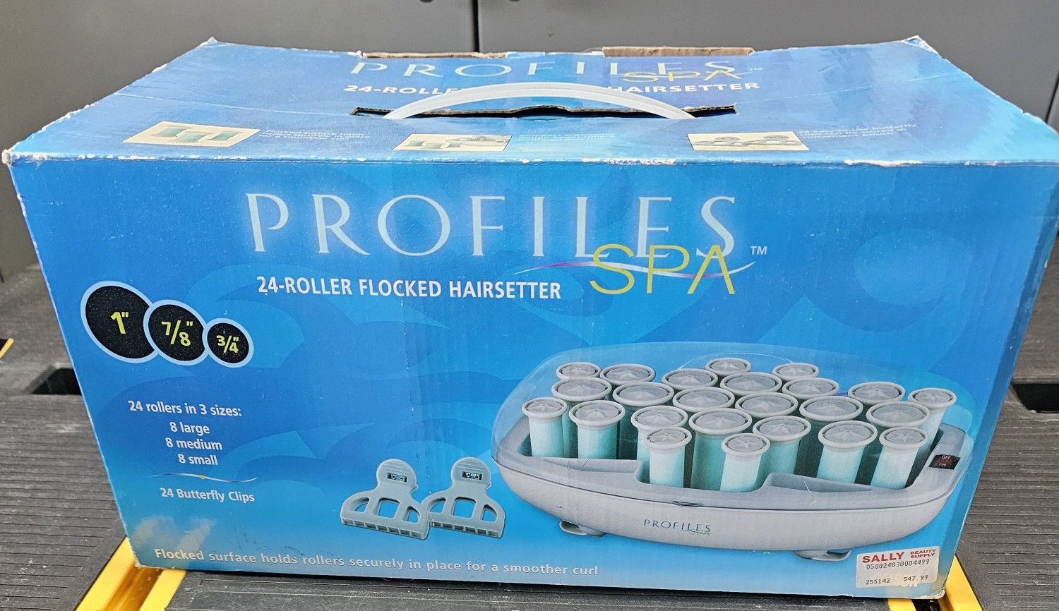 PROFILES SPA 24 Roller Flocked Hairsetter