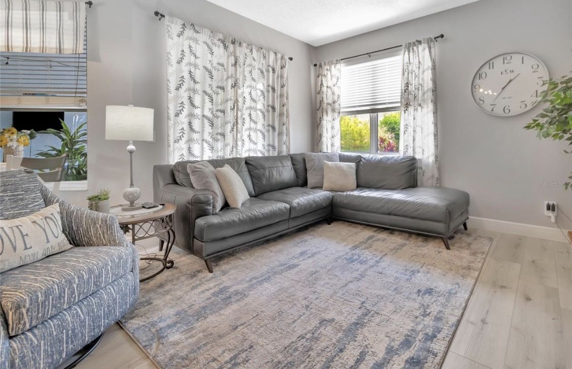 Italian Leather Sectional