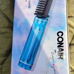 Curling Iron Or Comb Straightener NEW