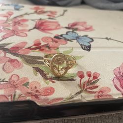 Floral Ring Copper Base