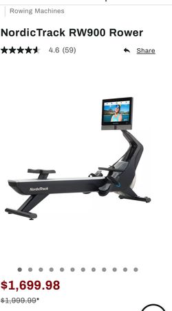 Nordic Track rower
