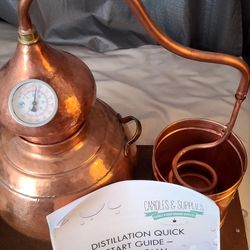 Newish Copper Distiller Never Used 