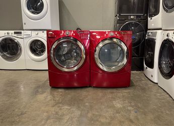 WHIRLPOOL XL CAPACITY WASHER DRYER ELECTRIC SET FREE DELIVERY