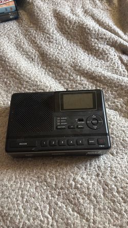 Sangean cl-100 fm, am, weather radio