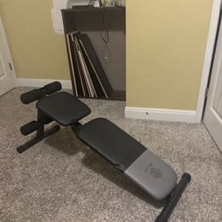 Gold's Gym XR 5.9 Adjustable Slant Workout Weight Bench