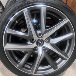 Oem Lexus Gs wheels and tires