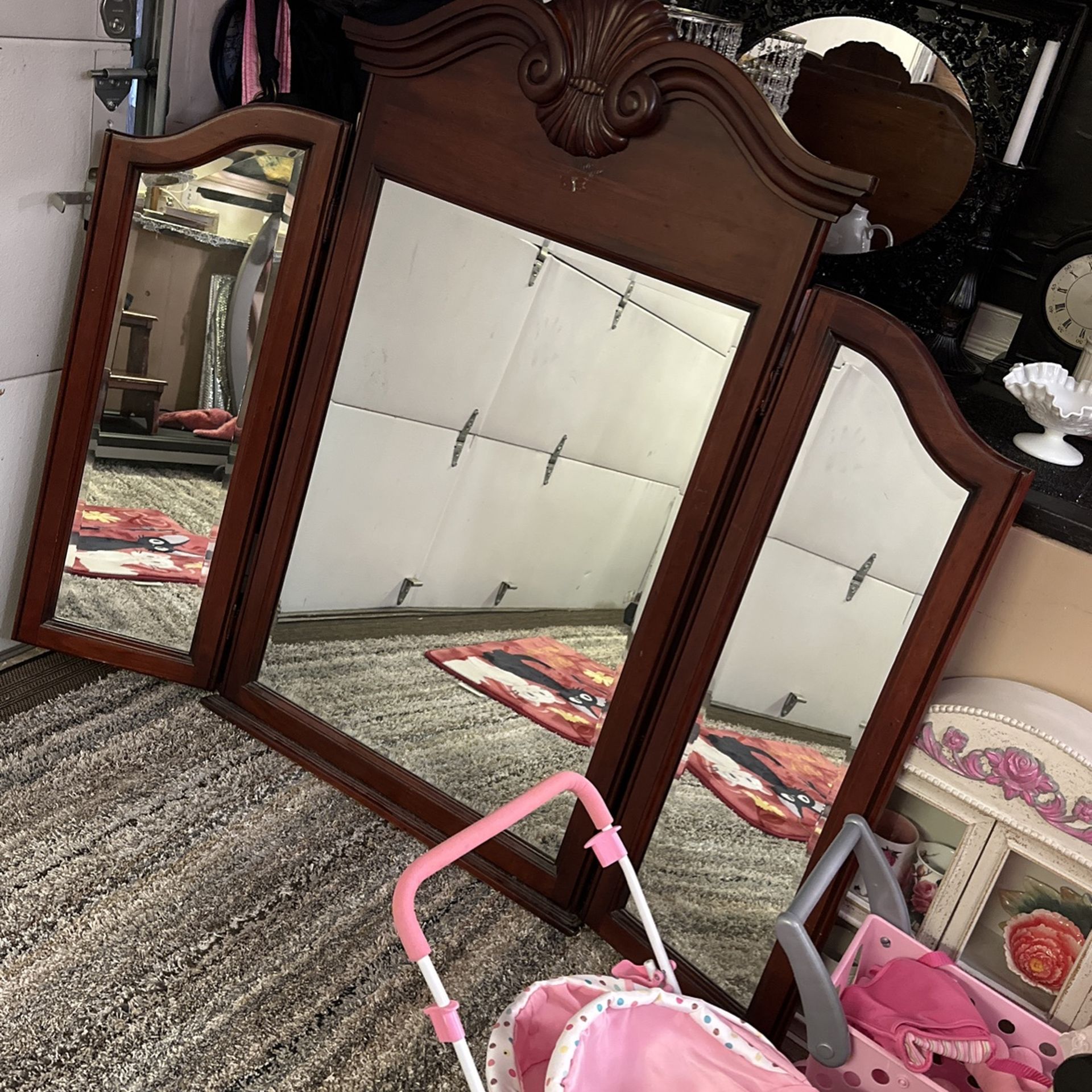 Mirror And 2 Night Stand