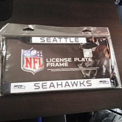 Seattle Seahawks NFL License Plate Frame