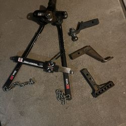 Eaz-lift H trailer Hitch With Sway Control And Extra Hitches 