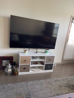 75 inch tv with tv frame (optional)