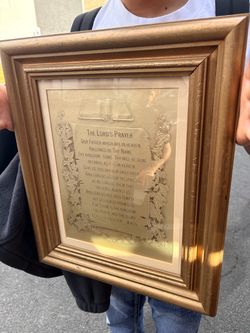 The Lord’s Prayer frame