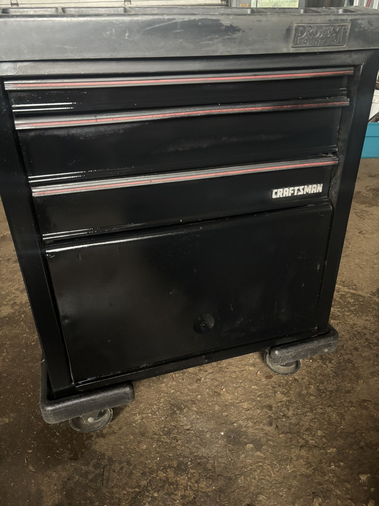 Craftsman Rolling 3 Drawer Work Bench