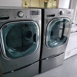 Front load washer dryer