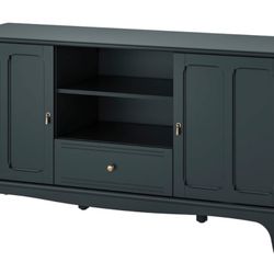 IKEA TV Unit - Real Wood Pine - Dark Green