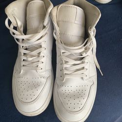White Jordan 1’s Size 12 Men