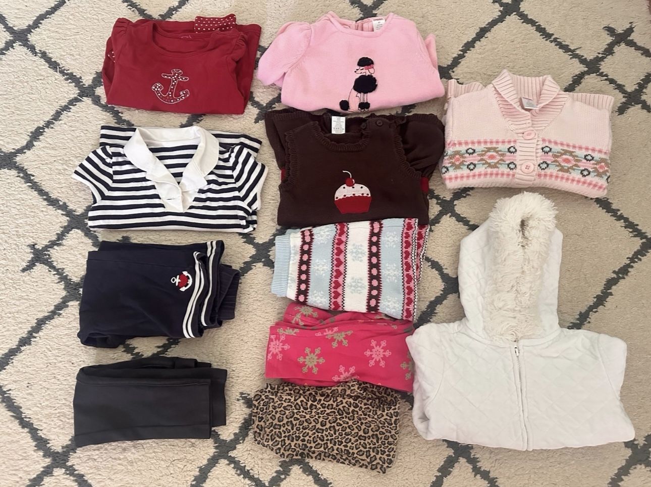11 pieces bundle Gymboree girls clothes size 4T