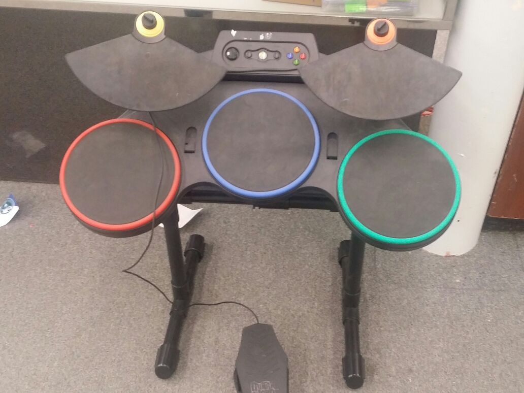 Guitar Hero drum set