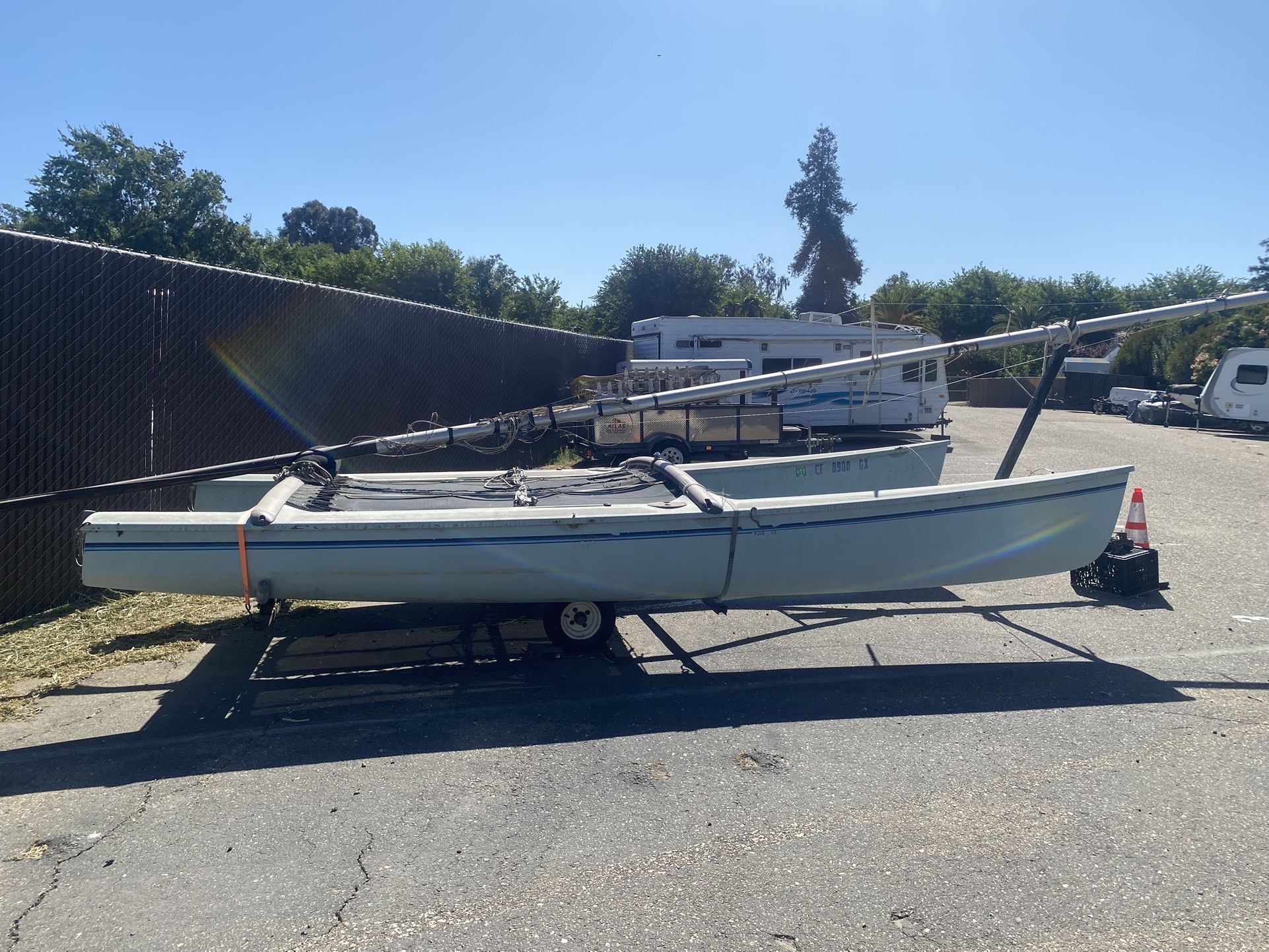 1980 Hobie 18’ With Trailer