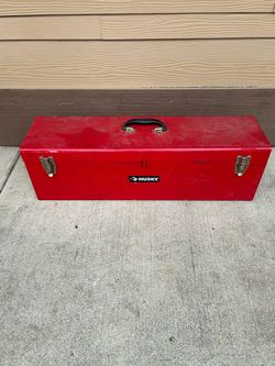 Husky Red Metal Tool Box