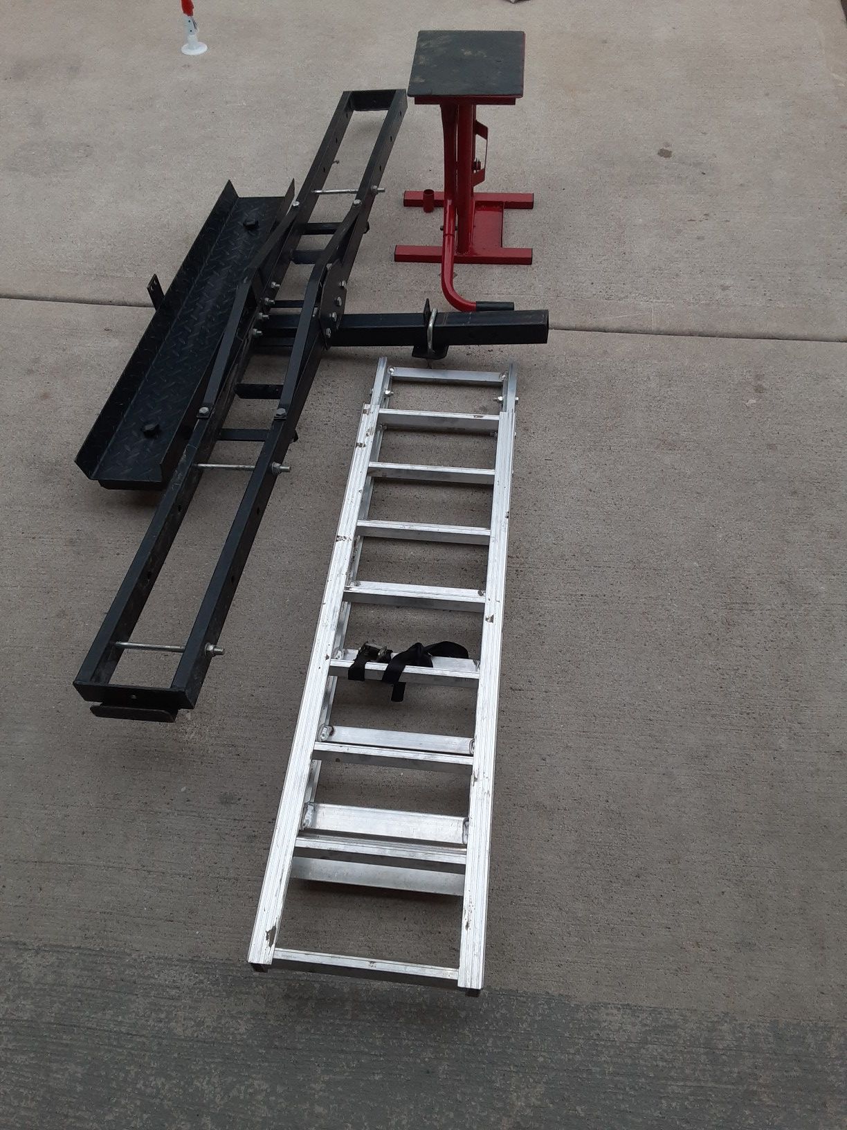 Motocross hitch Carrier 500 pounds steel ..