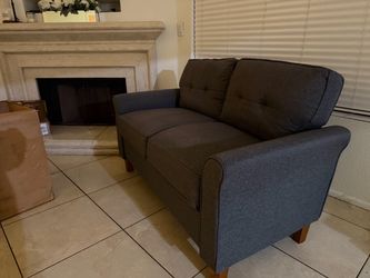 Dark Grey LoveSeat