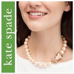 Kate Spade All Wrapped Up In Pearls Necklace