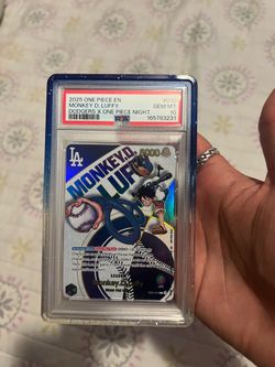 One Piece TCG: Dodger Night Luffy Promo PSA 10