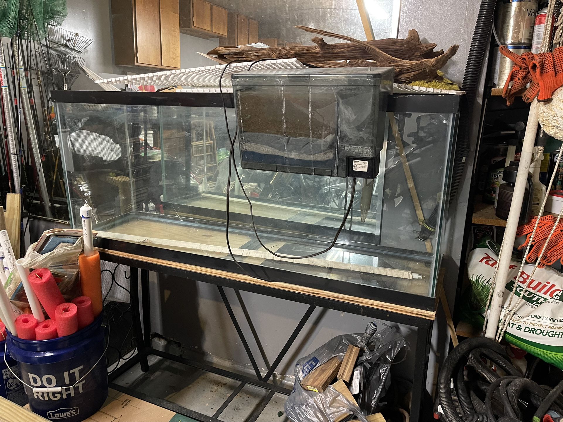 Fish Tank with metal stand