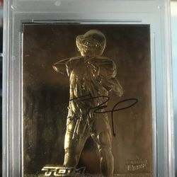 Tom Brady 2000 Fleer Ultra 23kt Gold Card