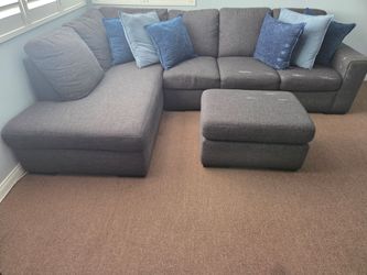 Couch and Ottoman set