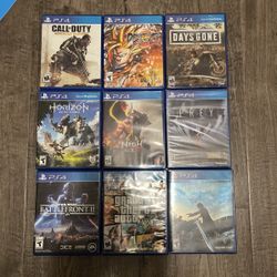 Ps4 Games Play Station 4