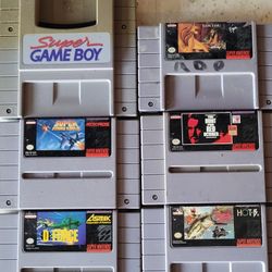 Super Game Boy And Some Snes Games