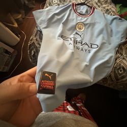 Man City Shirt Large 