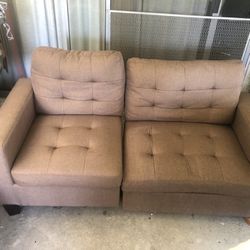 Sofa Loveseat Couches Set Of 2