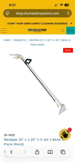 Carpet Cleaning Wand
