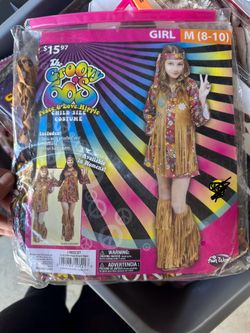Girls Hippie Costume