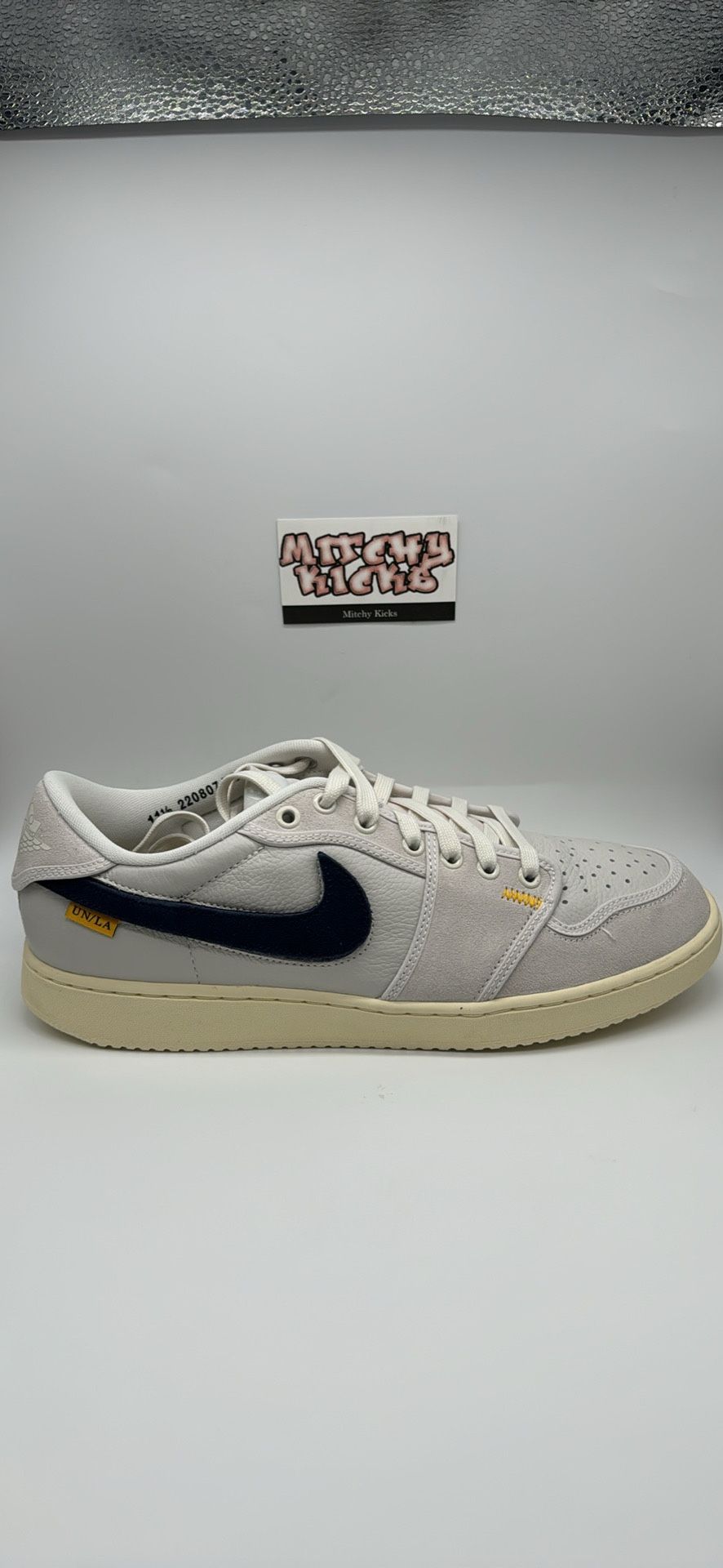 Jordan 1 Retro AJKO Low SP Union Sail Leather Sz. 11.5