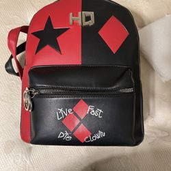 Harley Quinn Loungefly Backpack 