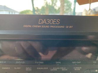 Sony DA 30ES Amplifier/ Recever